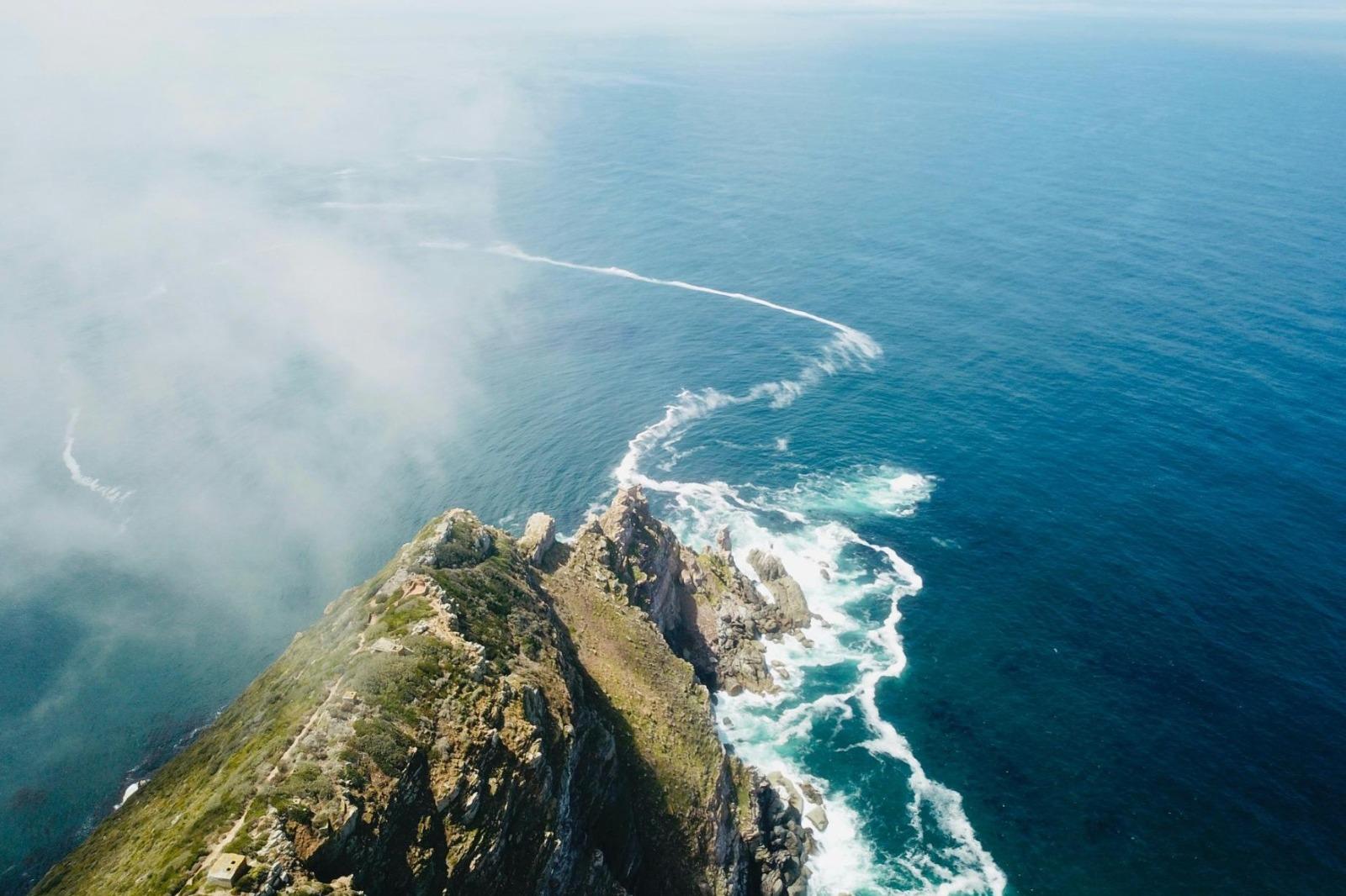 Aerial view of Cape Point